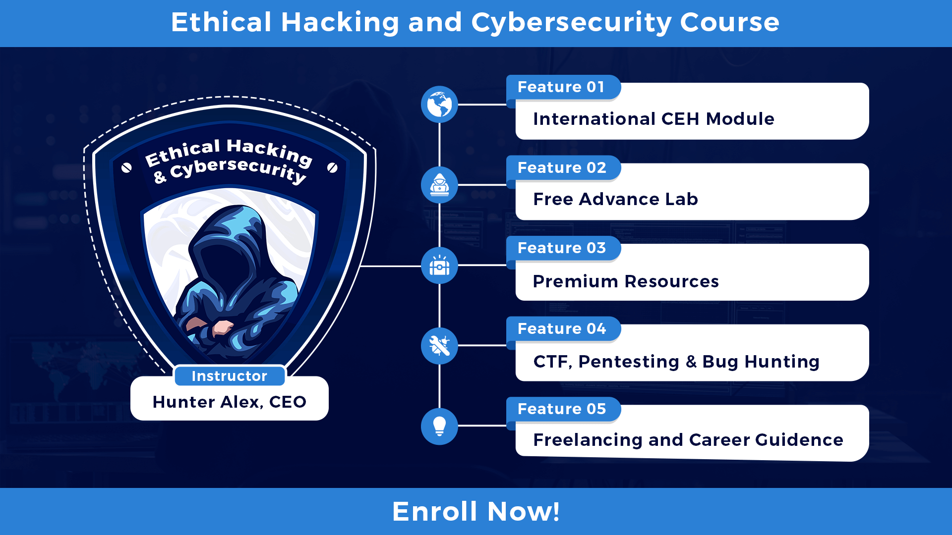 Ethical Hacking & Cybersecurity Course